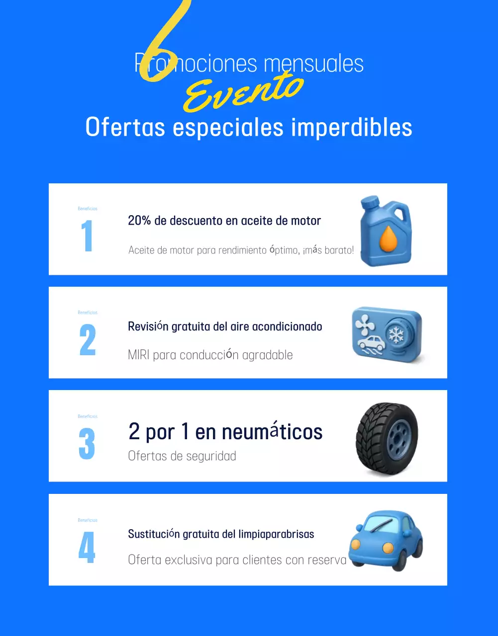 Anuncio de Blue Modern Auto Repair