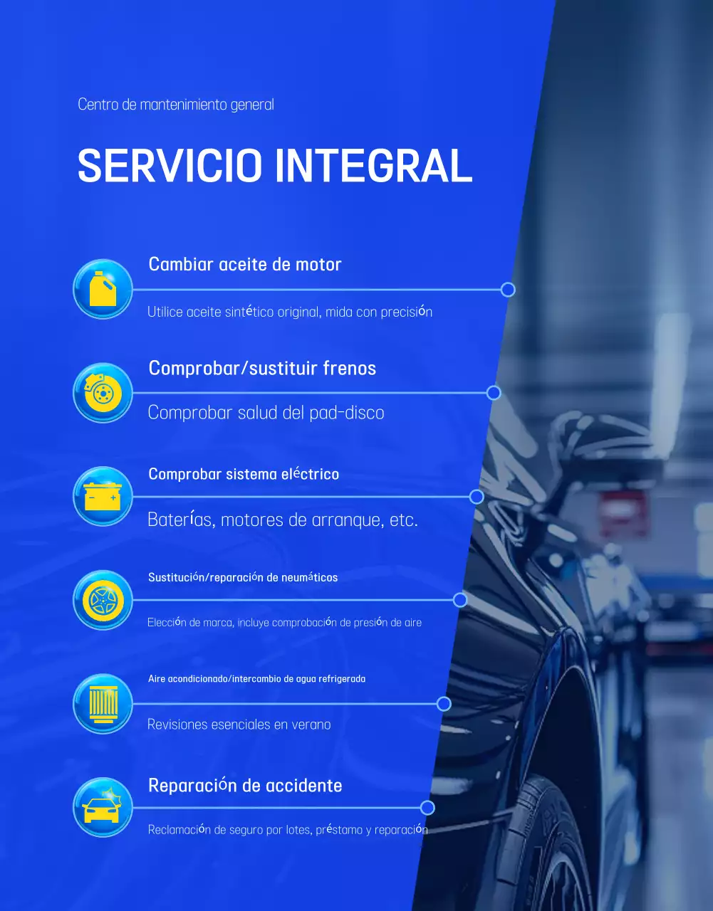 Anuncio de Blue Modern Auto Repair
