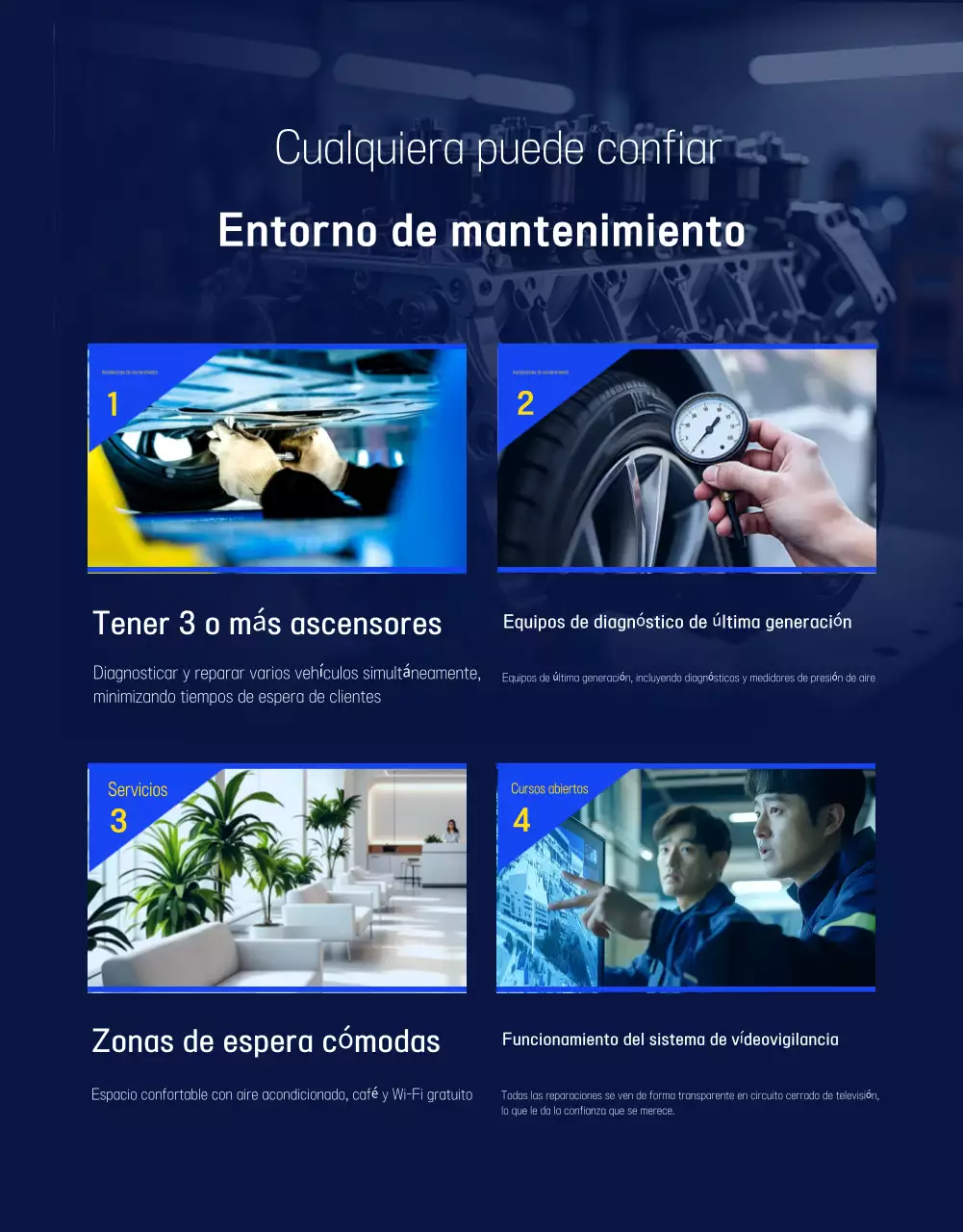 Anuncio de Blue Modern Auto Repair