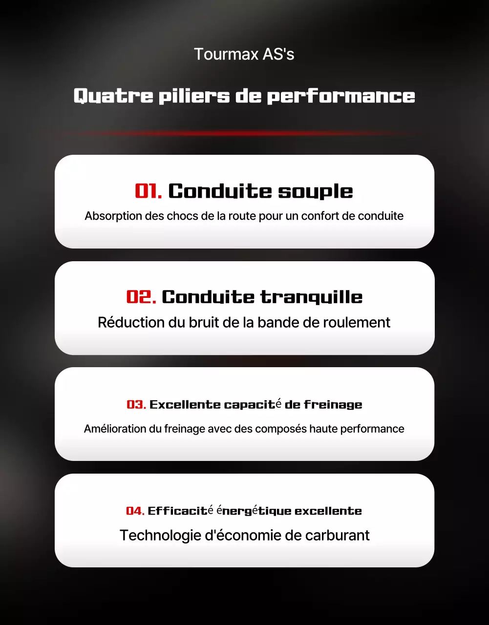 publicité pour une voiture moderne rouge