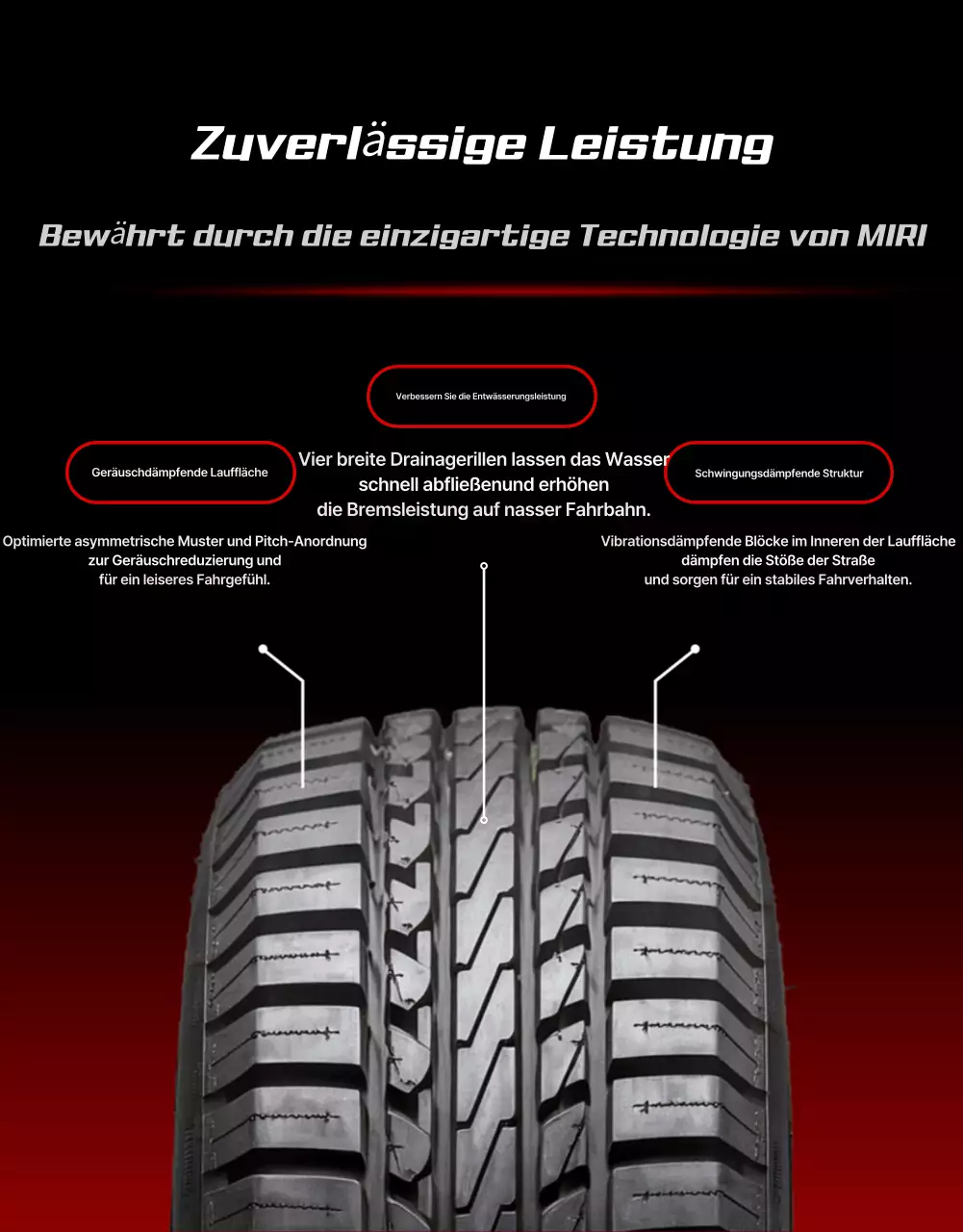 rote moderne Autowerbung