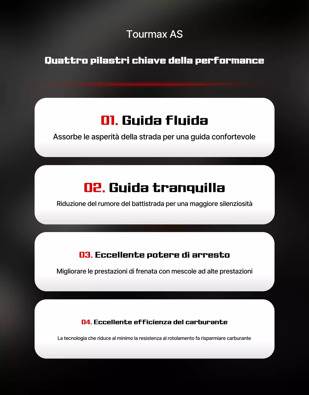 pubblicità di auto moderna rossa