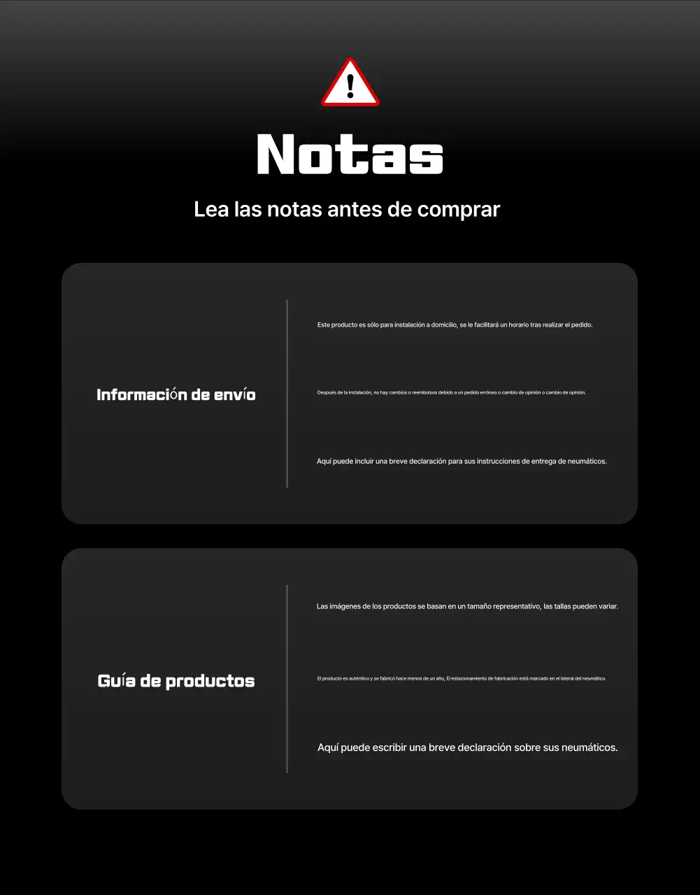 Anuncio de coche moderno rojo