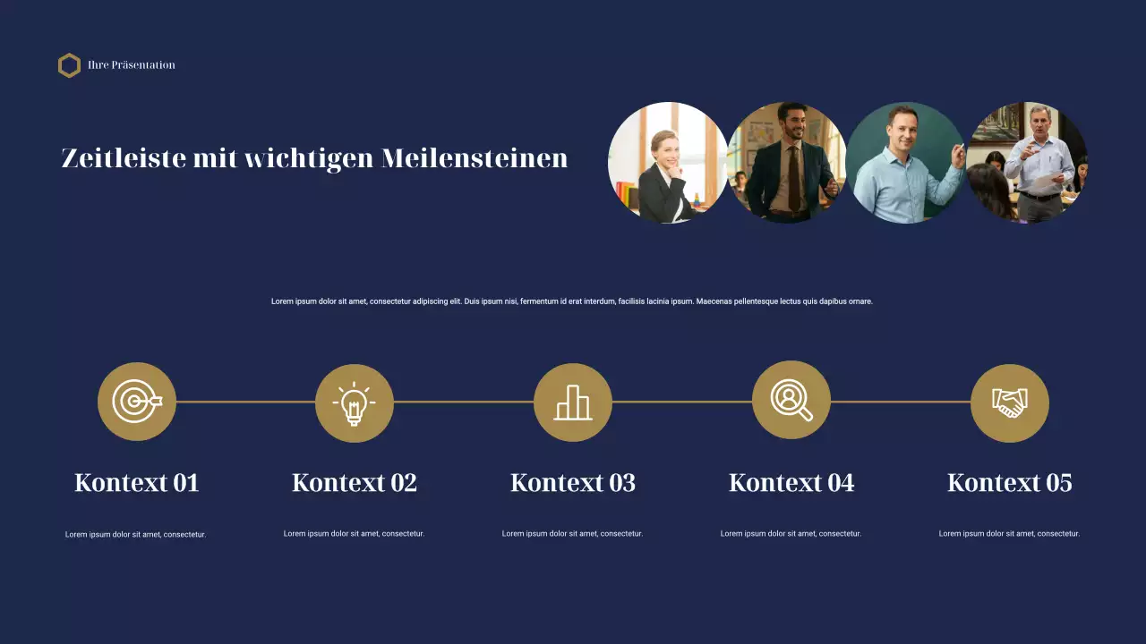 Präsentation der Vision und Ziele der Navy Classic School