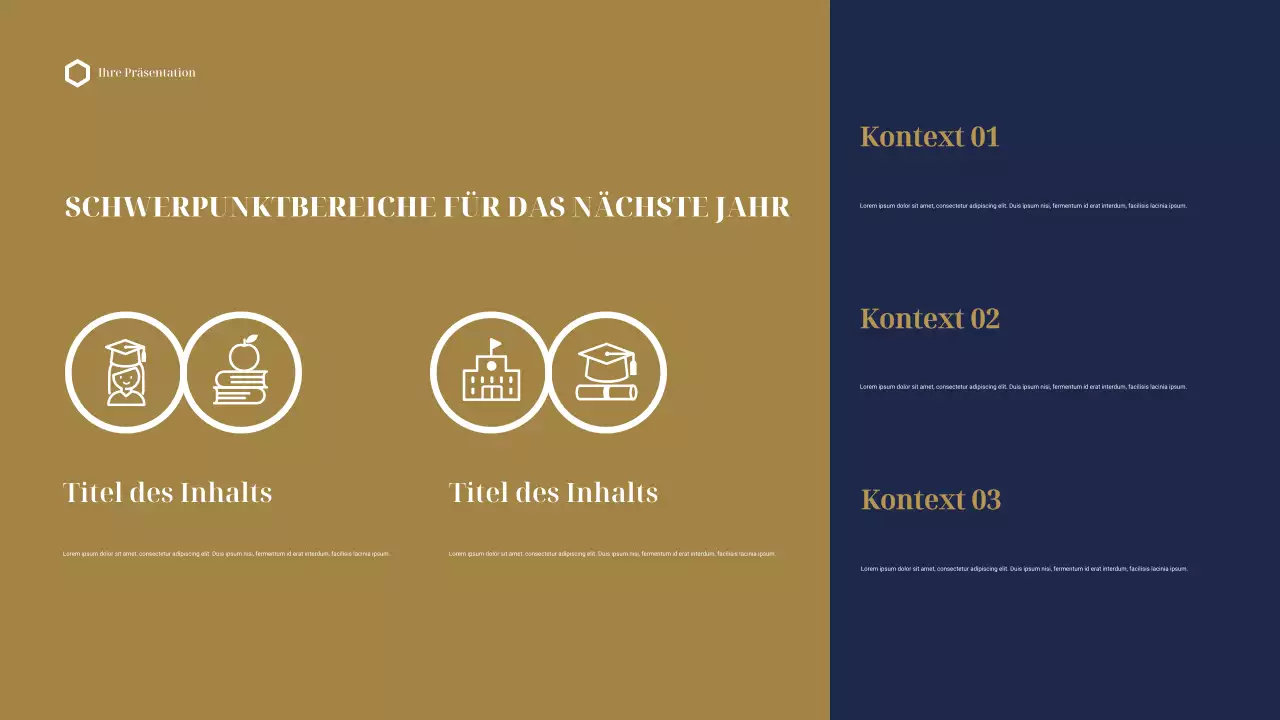 Präsentation der Vision und Ziele der Navy Classic School