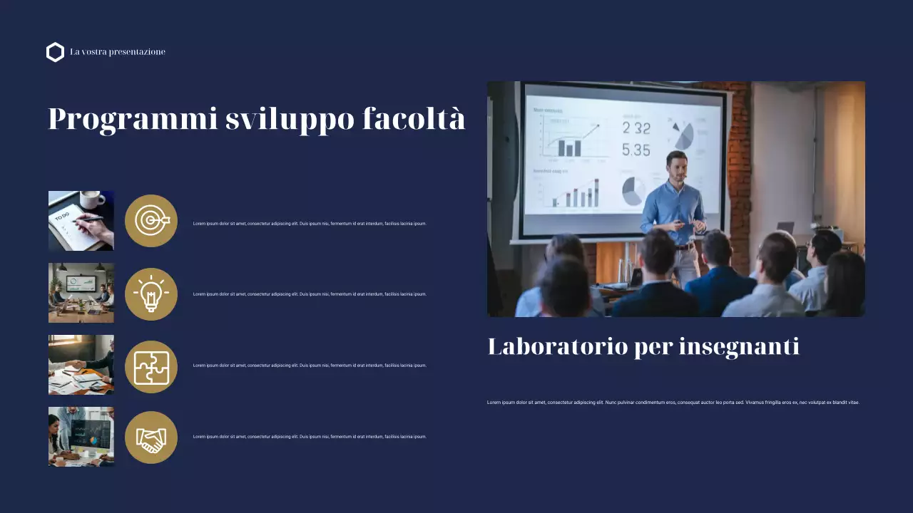 Presentazione della visione e degli obiettivi della Navy Classic School