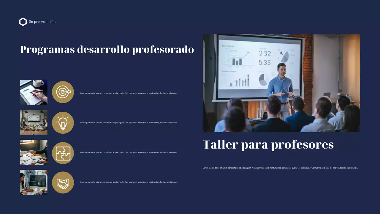 Presentación de la visión y los objetivos de la Escuela Clásica de la Marina