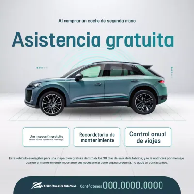 Anuncio de coche moderno Mint