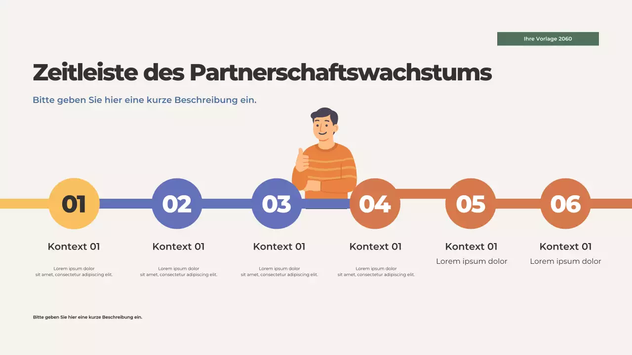 Orange Illustrierte Familienwerte Präsentation