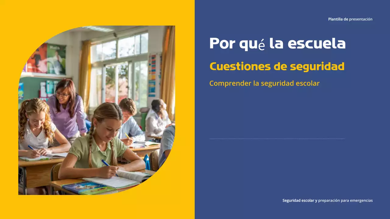 Presentación de Orange sobre seguridad profesional en la escuela