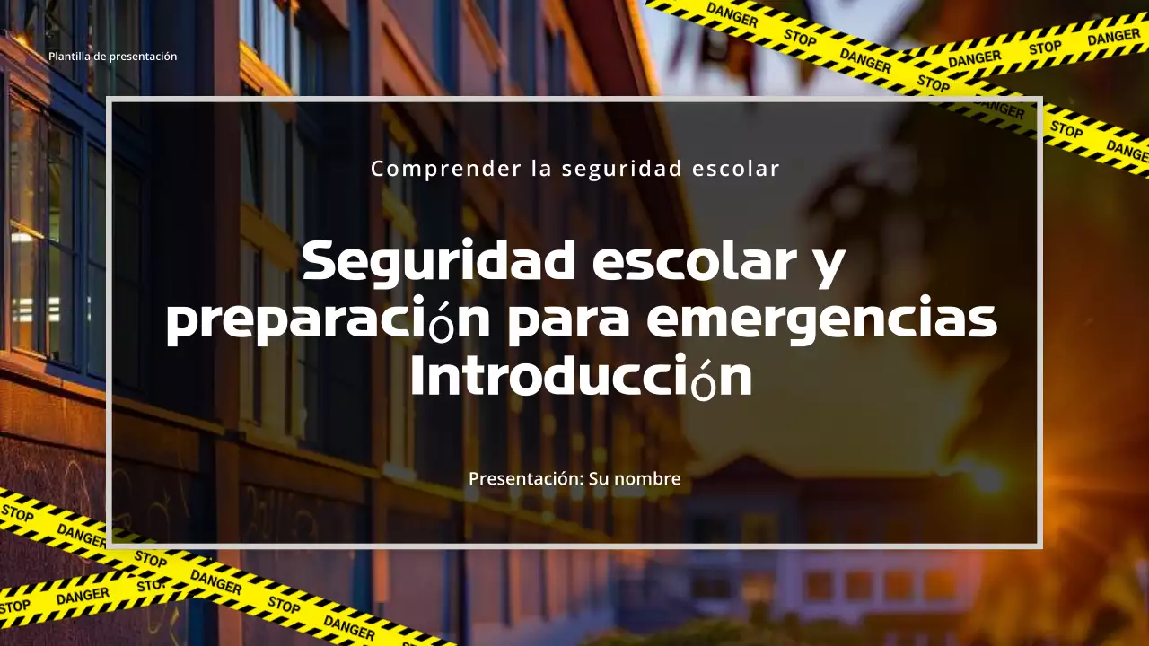 Presentación de Orange sobre seguridad profesional en la escuela