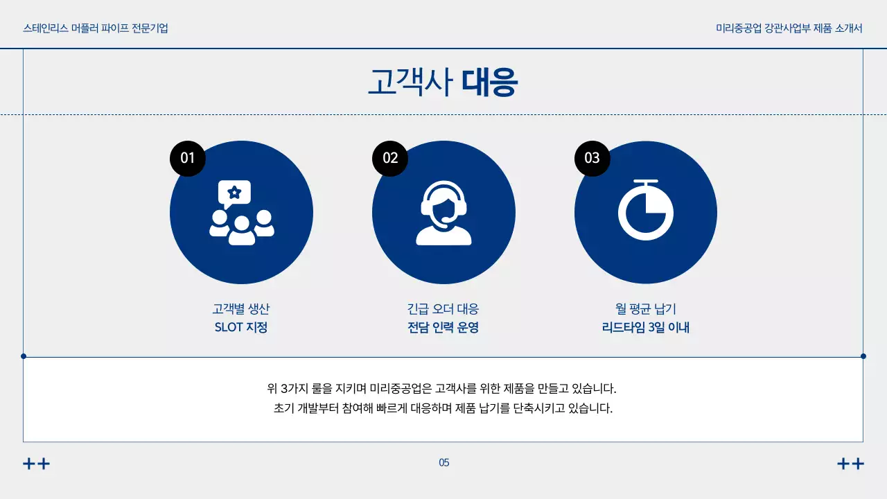 파랑 모던 기술 광고