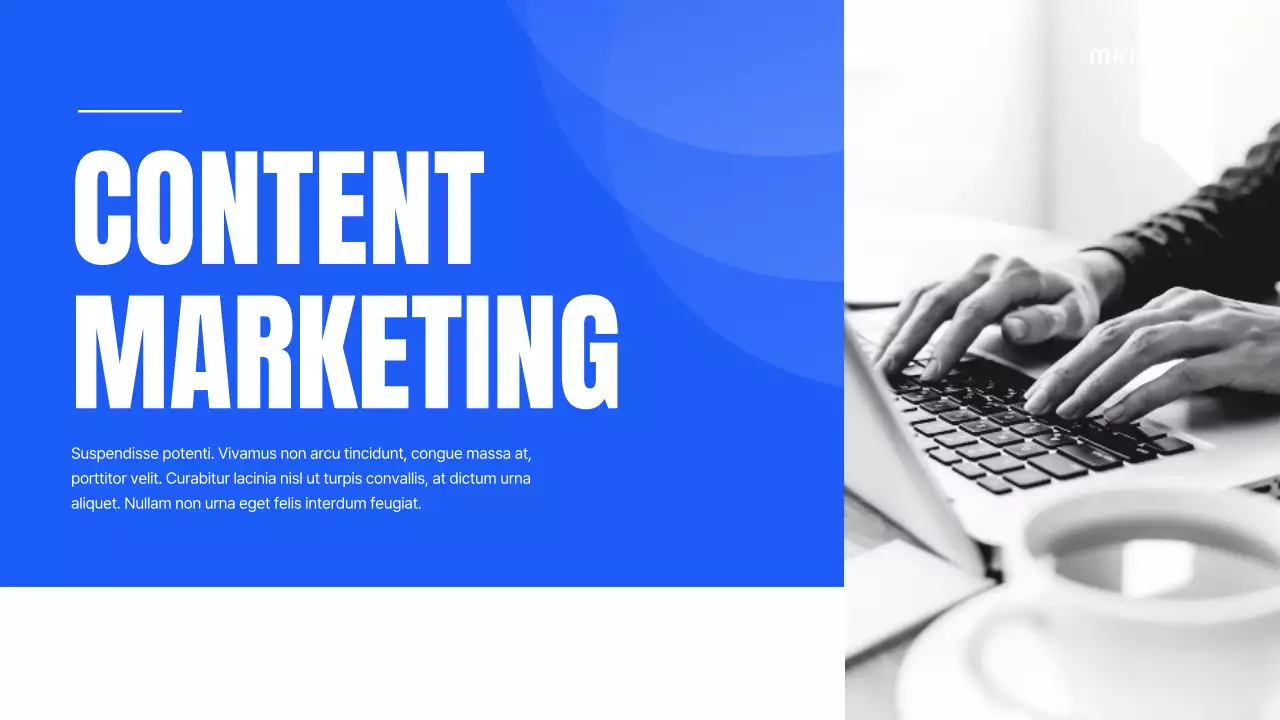 Orange Modern Marketing Presentation