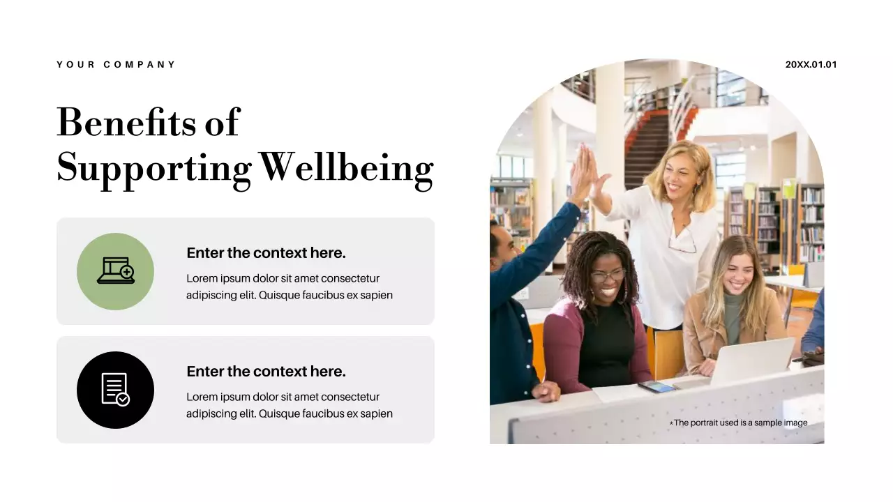 Pastel Abstract Teacher Wellbeing Lecture Presentation
