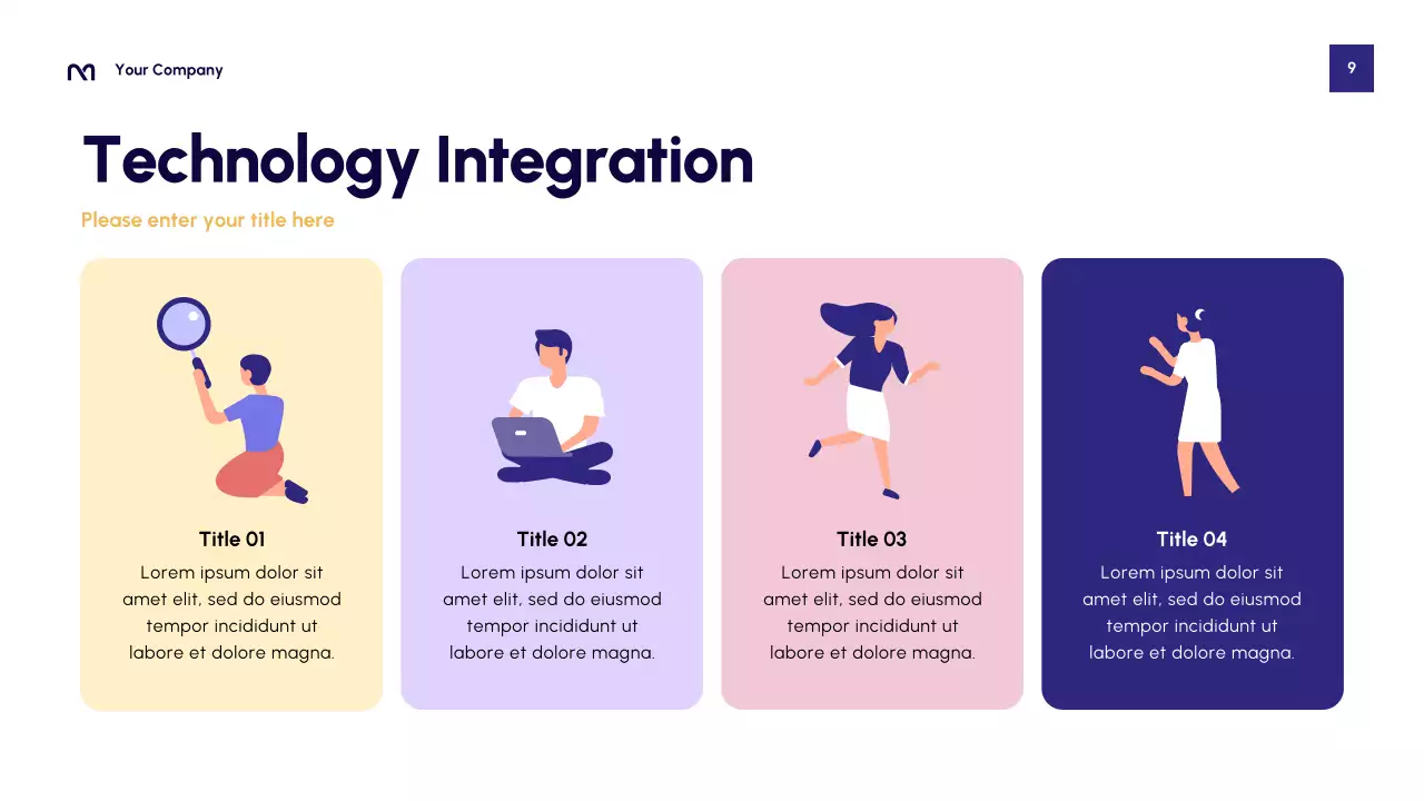 Purple Modern Student Improvement Presentation
