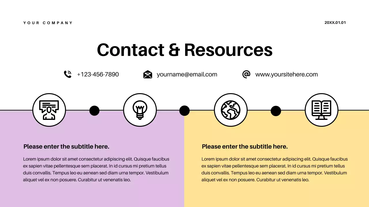 Purple Retro Education Journey Lecture Presentation