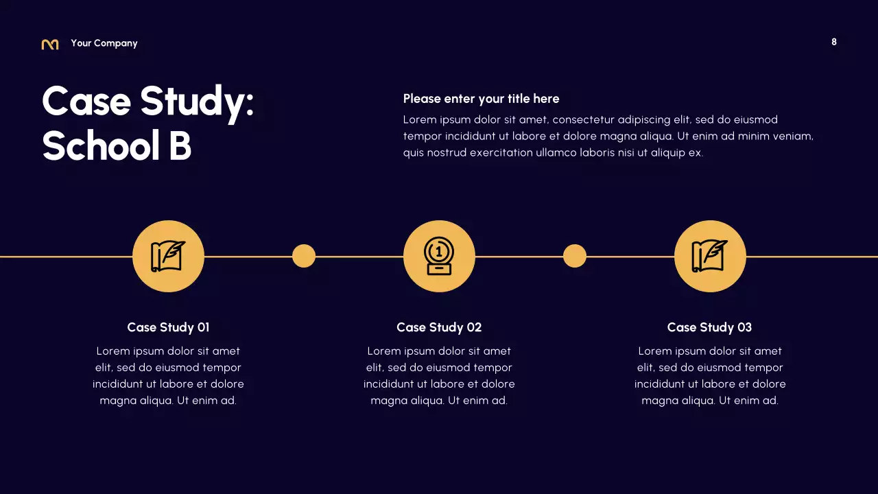 Purple Modern Student Improvement Presentation