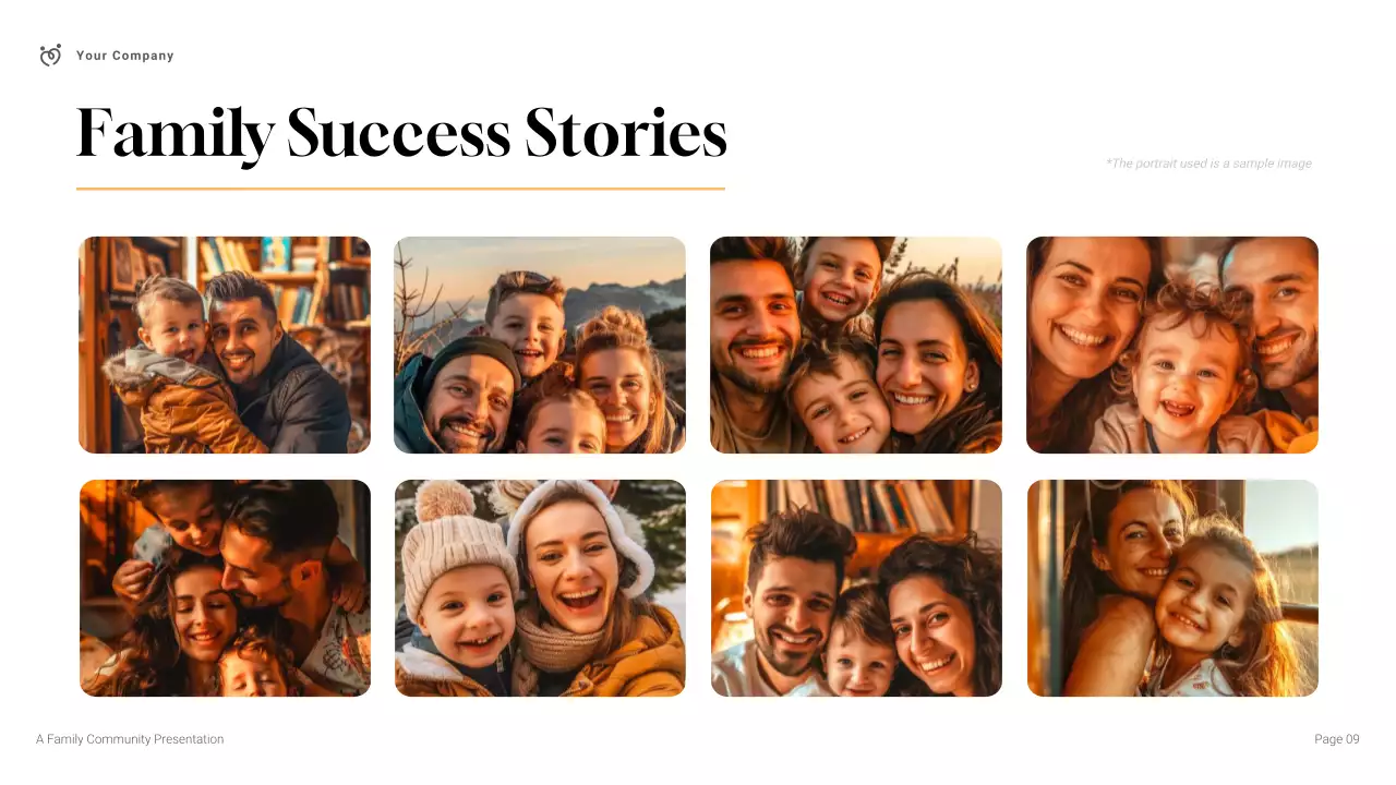 Simple Modern Family Community Presentation