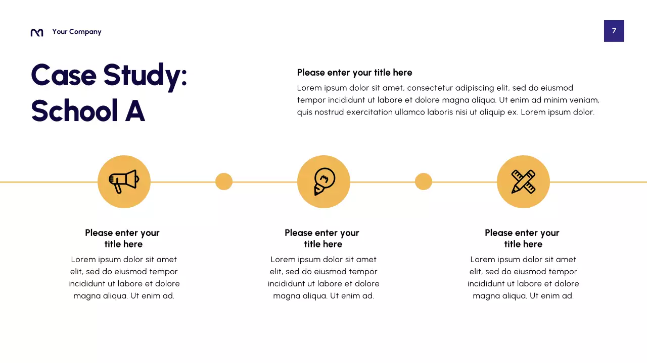 Purple Modern Student Improvement Presentation