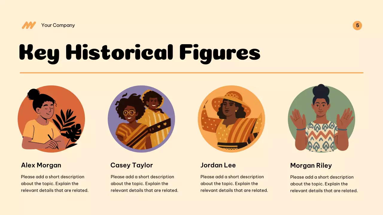 Beige Cultural Black History Lecture Presentation