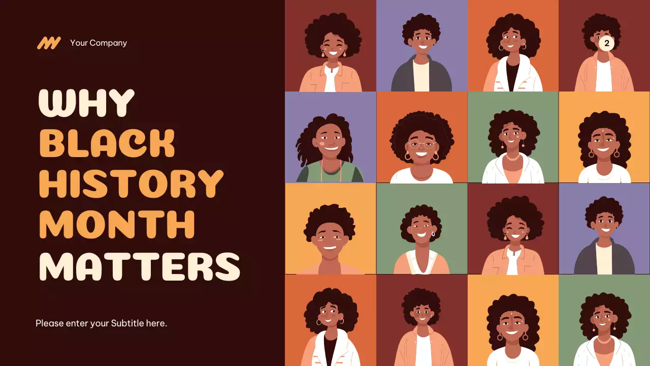 Beige Cultural Black History Lecture Presentation