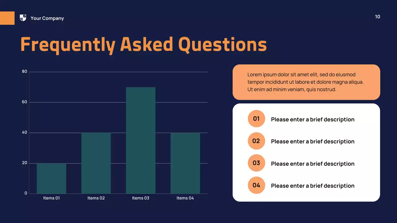 Orange Modern School Event Presentation