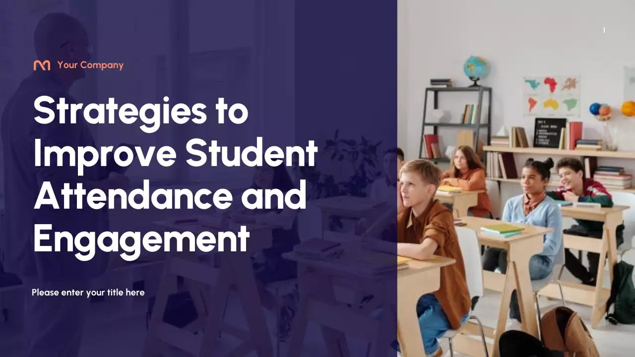 Purple Modern Student Improvement Presentation