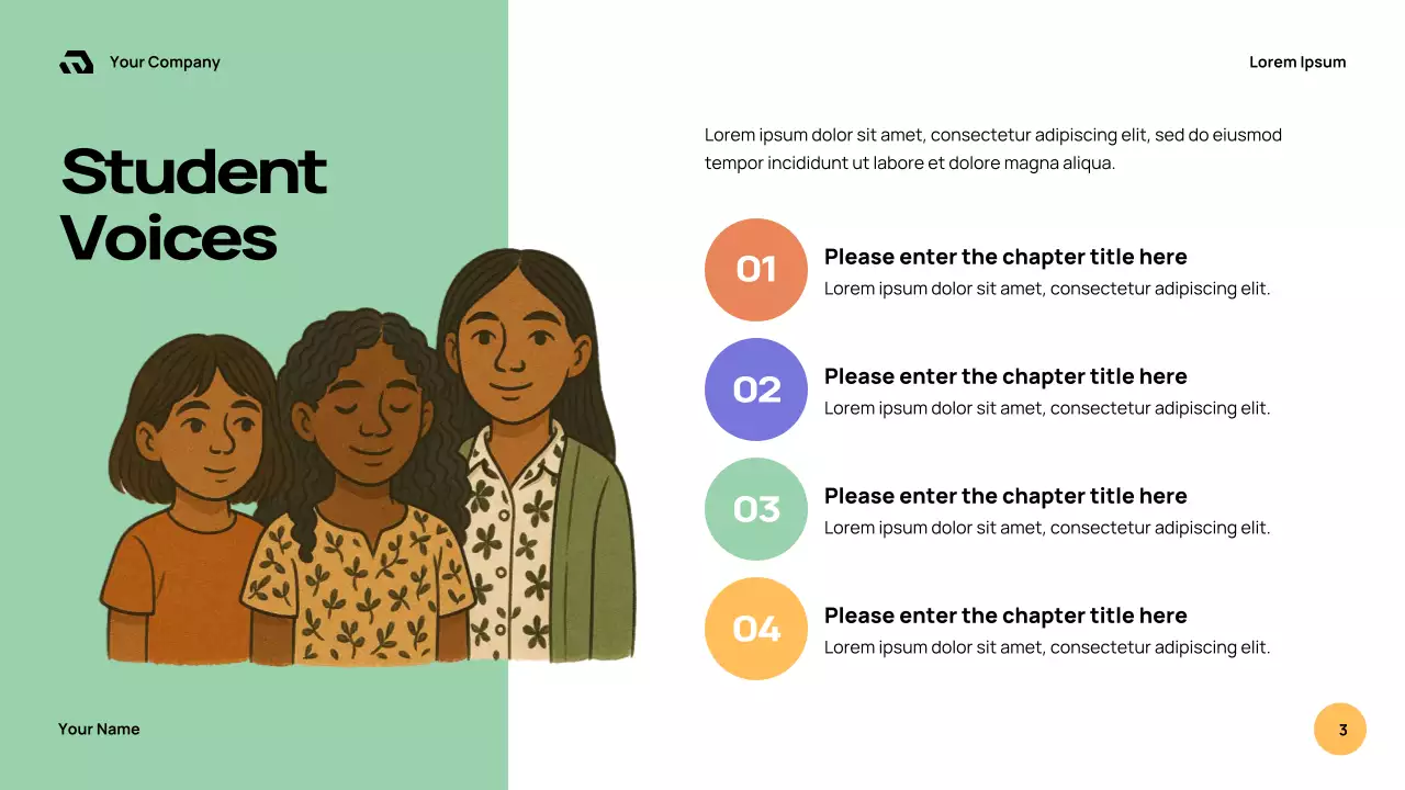 Orange Retro School Culture Guide Presentation