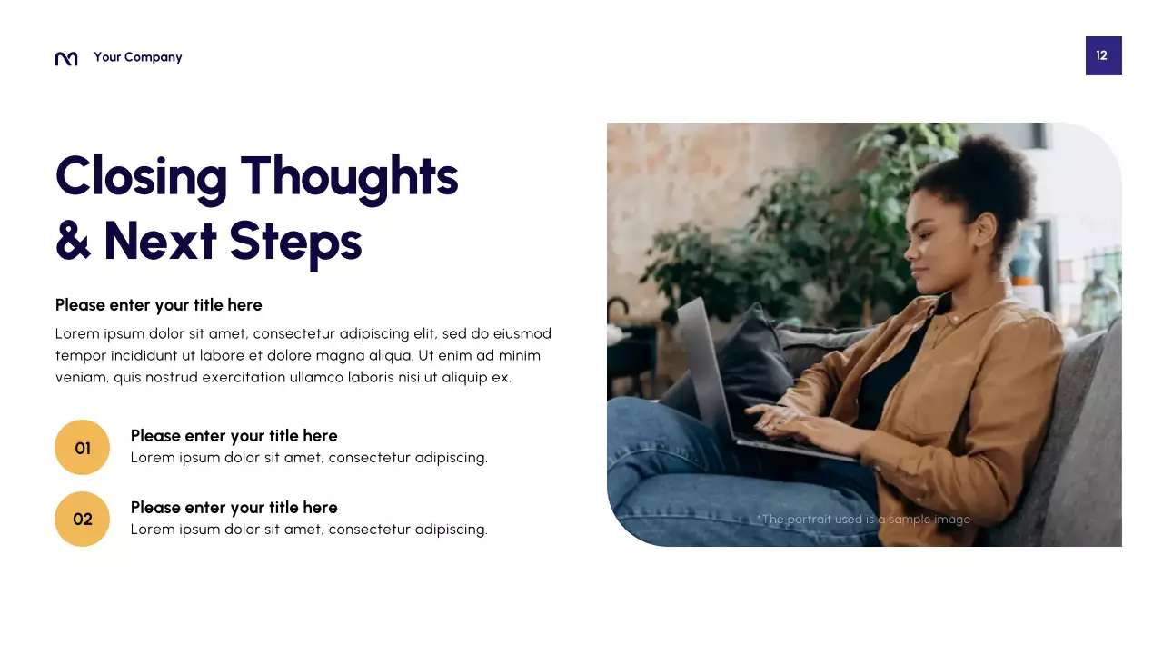 Purple Modern Student Improvement Presentation