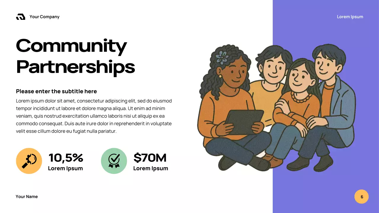 Orange Retro School Culture Guide Presentation