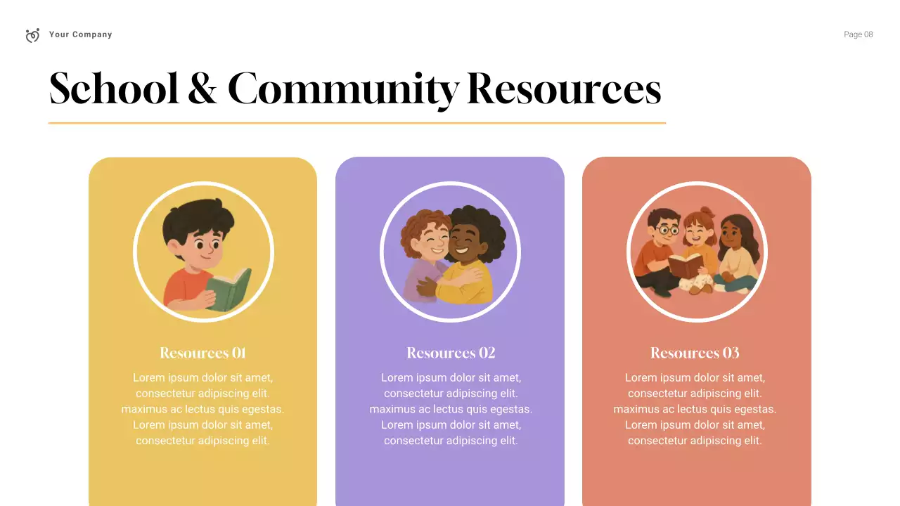 Simple Modern Family Community Presentation