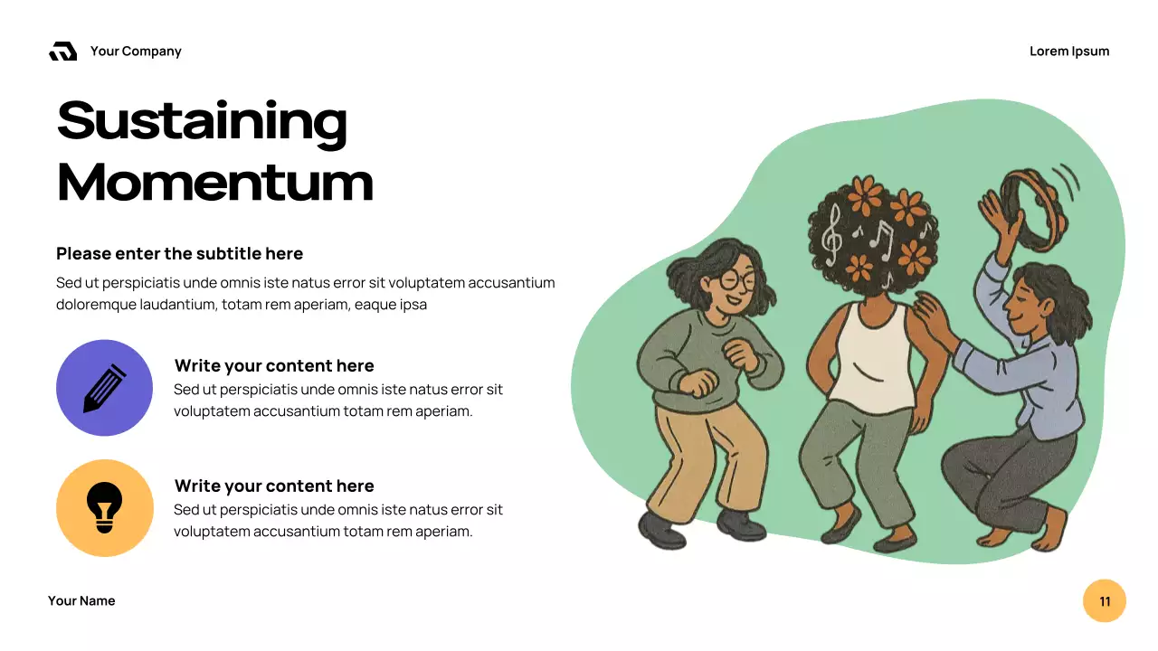 Orange Retro School Culture Guide Presentation