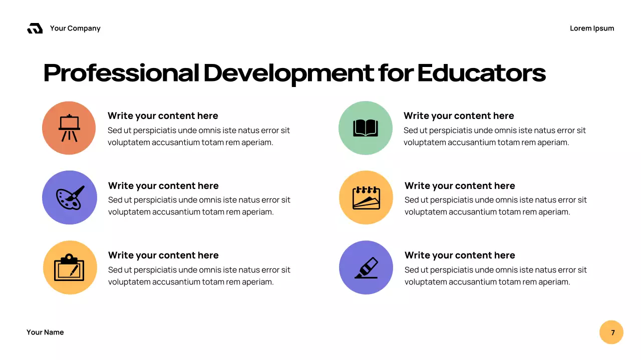 Orange Retro School Culture Guide Presentation