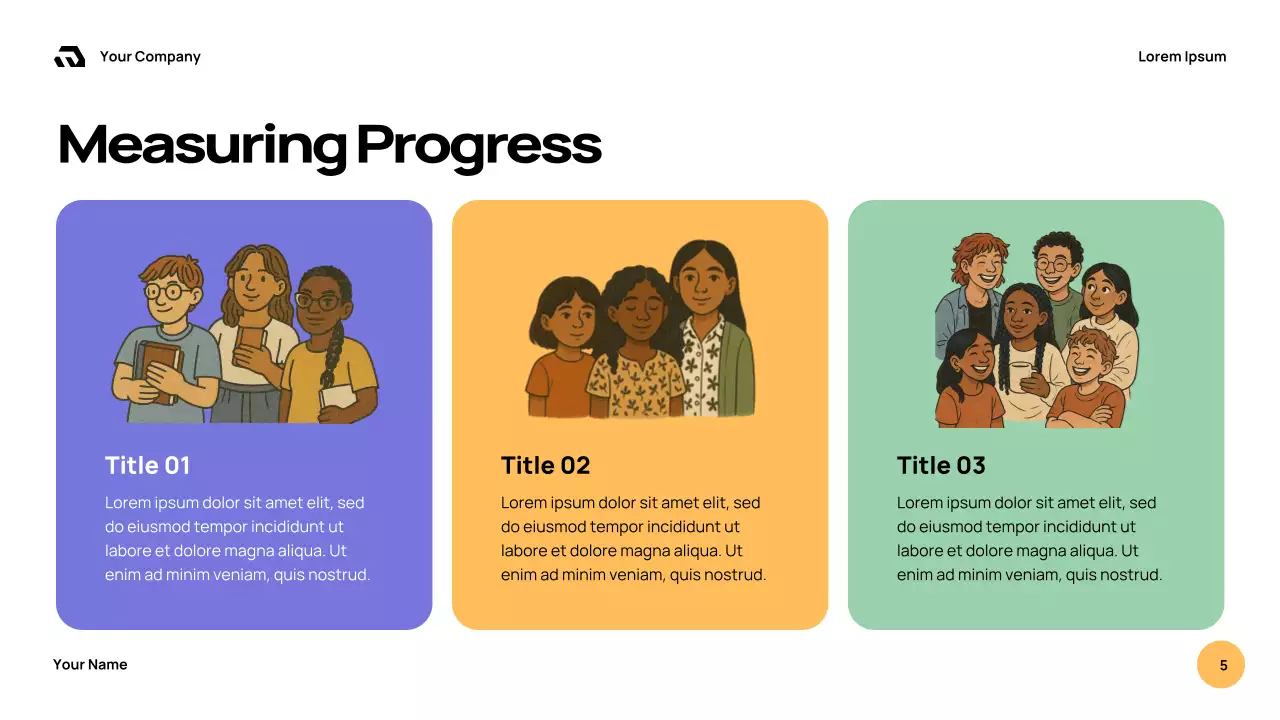 Orange Retro School Culture Guide Presentation