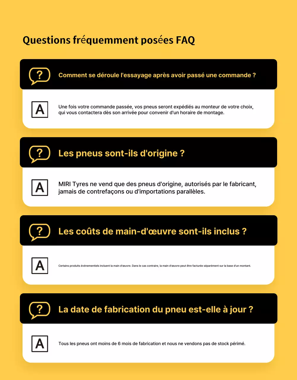 Publicité pour une voiture moderne jaune