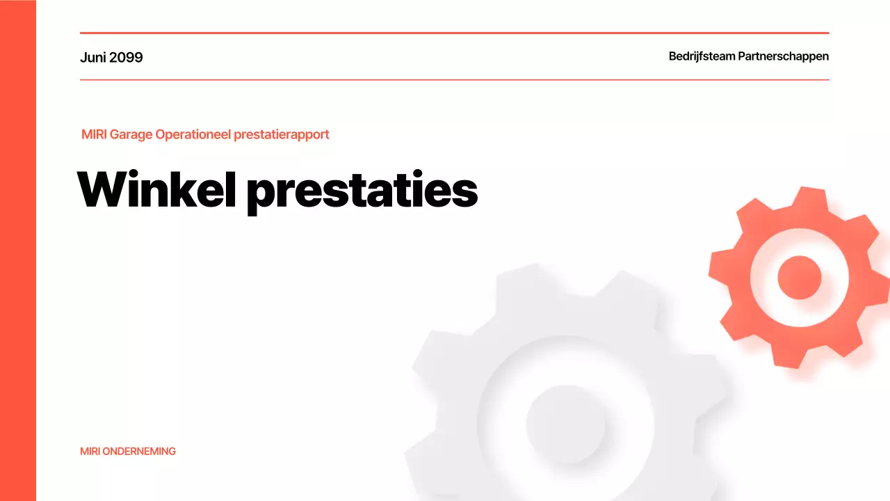 Analyse van het Orange Basic Report