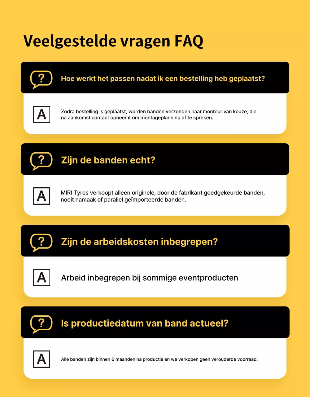 Gele moderne auto-advertentie