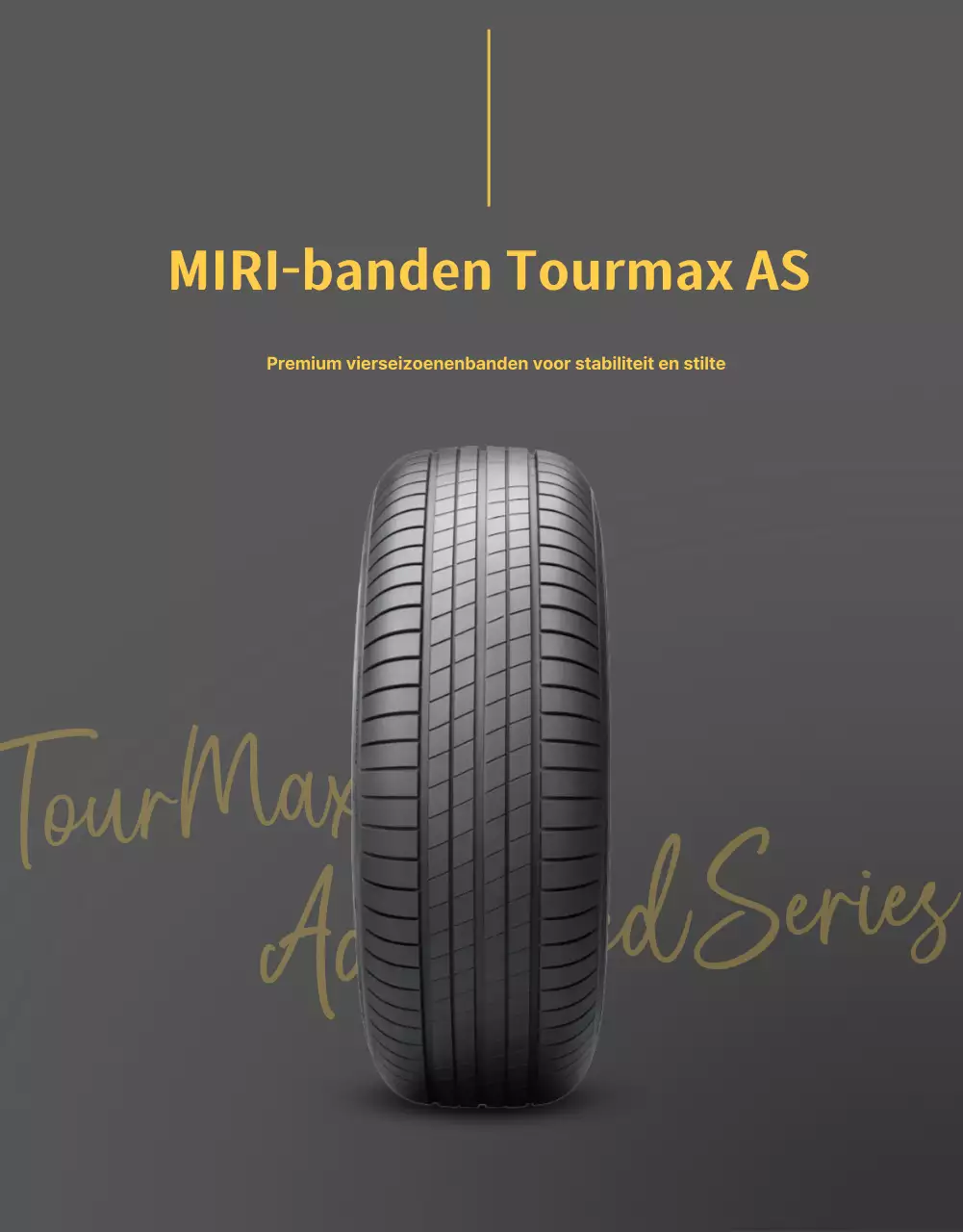 Gele moderne auto-advertentie