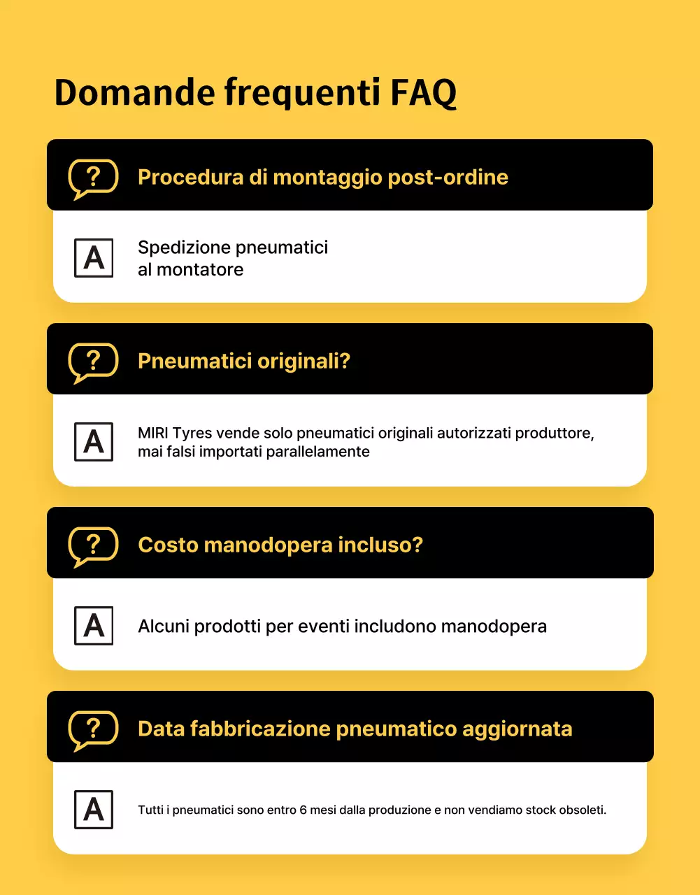 Pubblicità di un'auto moderna gialla