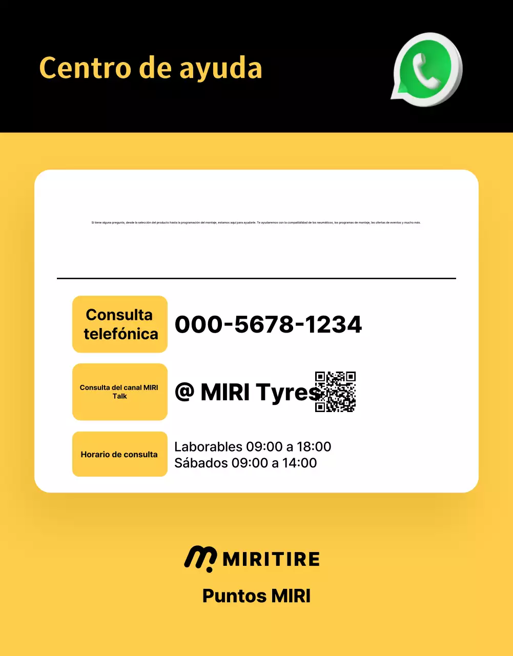 Anuncio de coche moderno amarillo