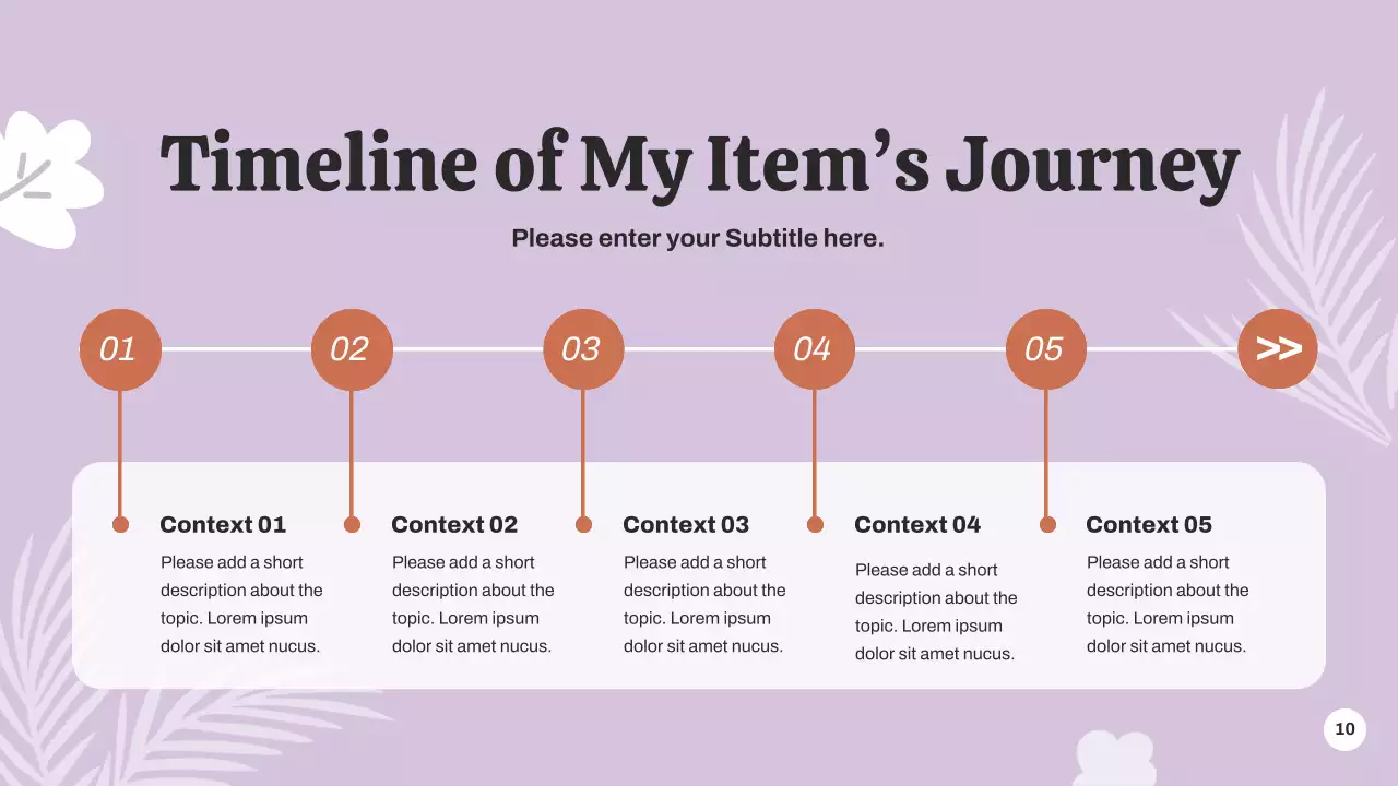 Green Botanical Special Event Announcement Presentation