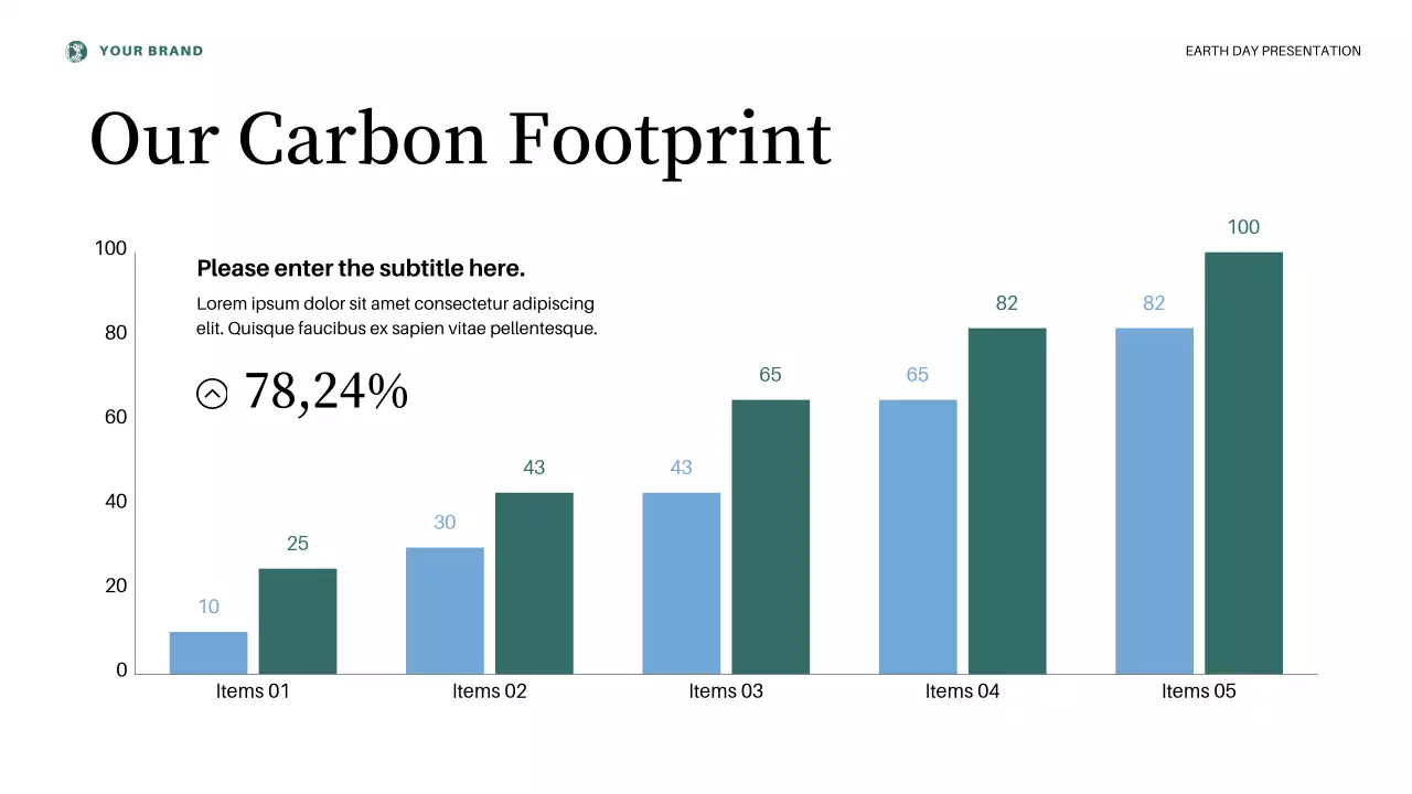 Presentasi Kuliah Hari Bumi Estetika Merah Muda