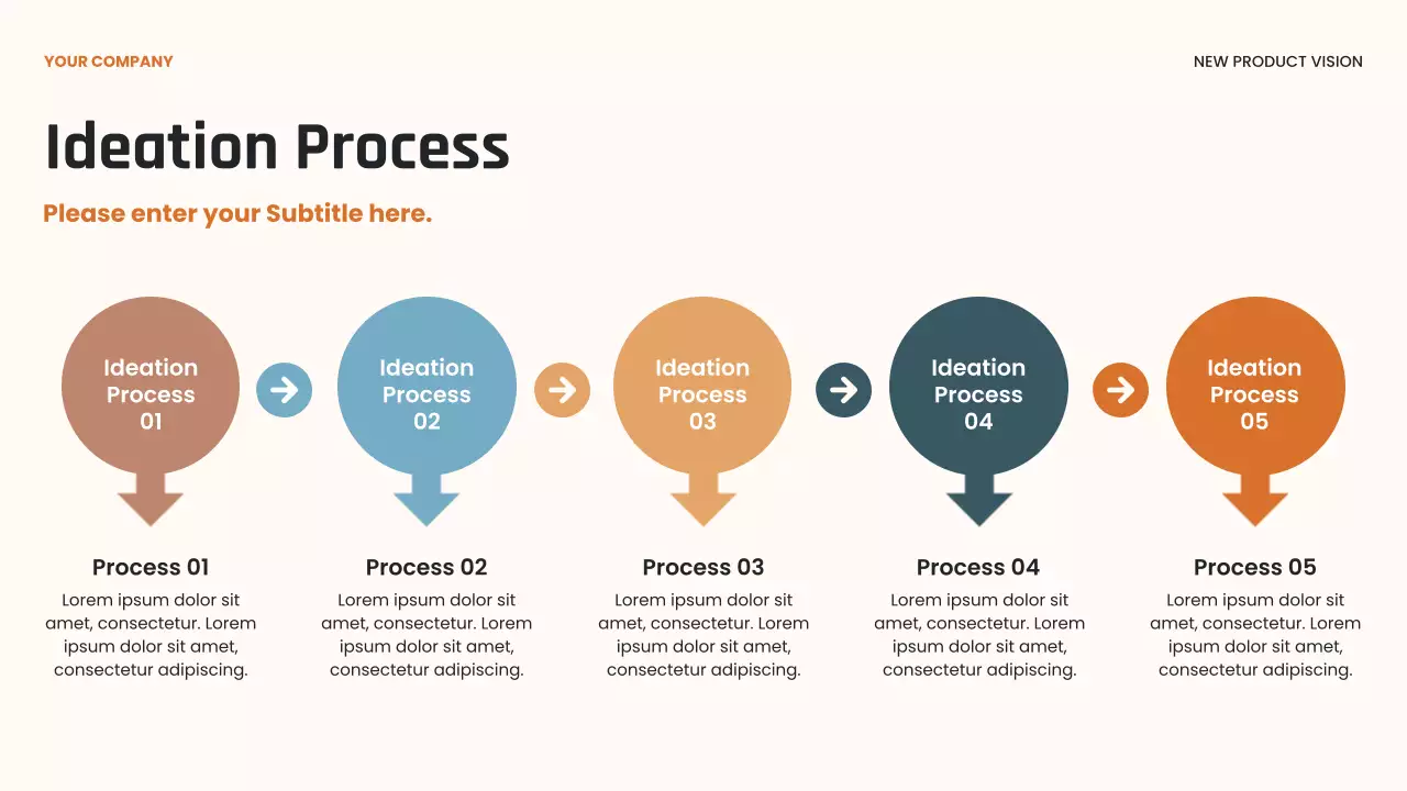 Black Modern Product Innovation and Vision Presentation