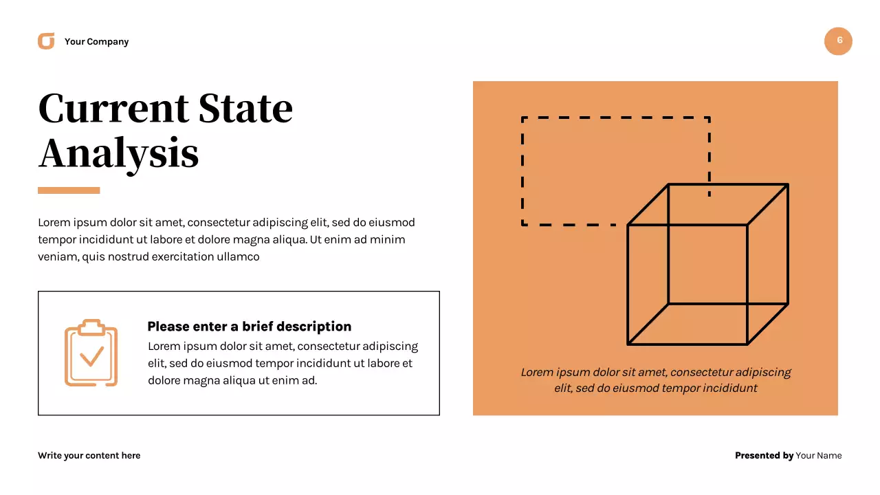 Black Modern Business Strategy Presentation