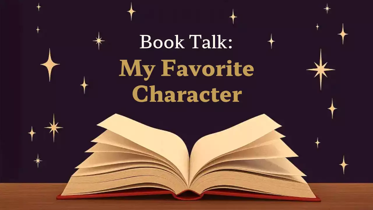 Purple and Brown Classic My Favorite Character Presentation