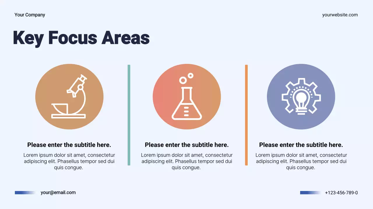 Navy Modern Business Annual Plan Presentation
