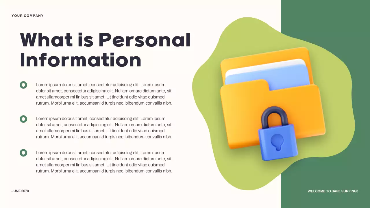 Yellow Modern Internet Guide Presentation