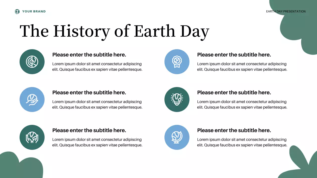 Presentasi Kuliah Hari Bumi Estetika Merah Muda