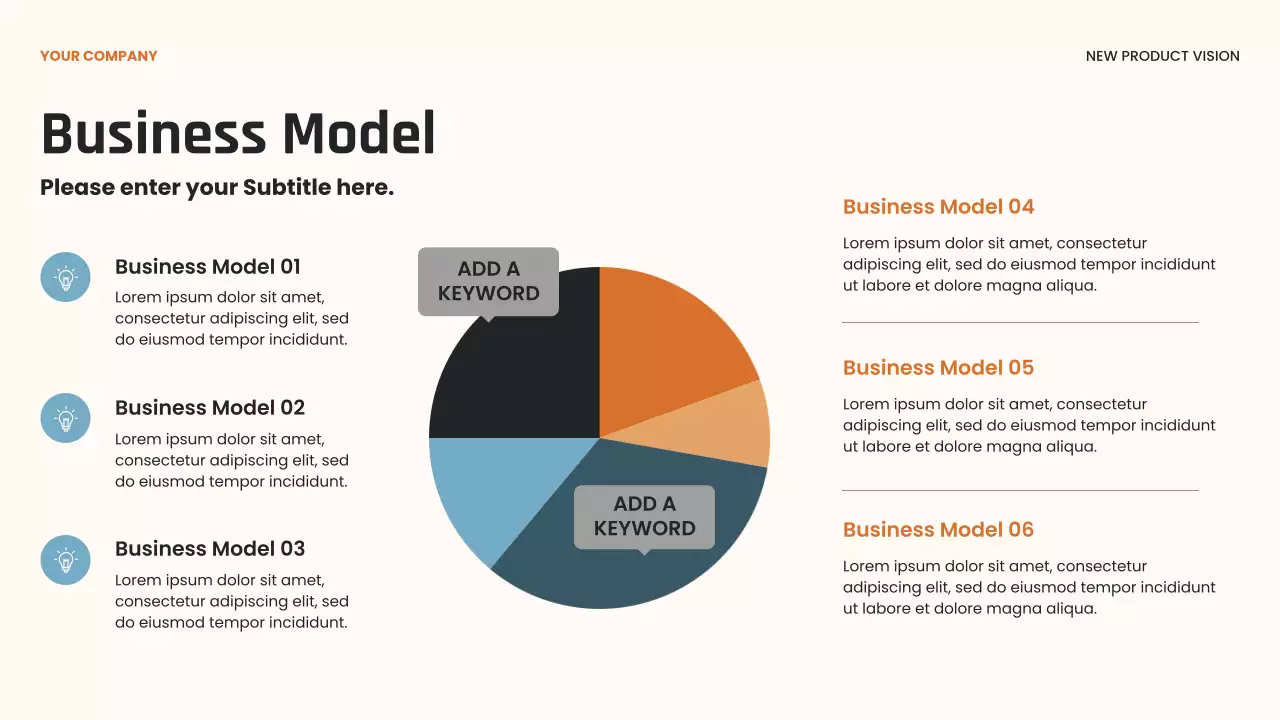 Black Modern Product Innovation and Vision Presentation