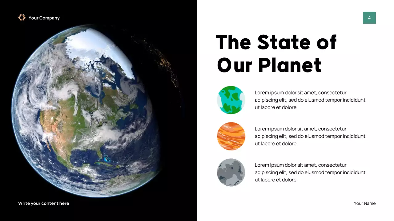 Green Modern Earth Day Event Presentation